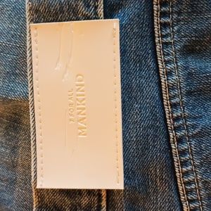 Nwt 7 for All mankind Ruby cut off short